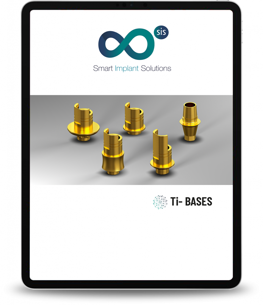 Interfases,diferente altura gingival (HG) y de cementación (HC),RETENCIONES MECÁNICAS,FORMA CILÍNDRICA,CARA PLANA,CORTE LATERAL,ACABADO BIOGOLD,SOLUCIÓN SMART ANGLE,interfases SIS